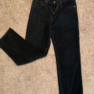 Men’s Old Navy dark wash straight leg jeans 32x32